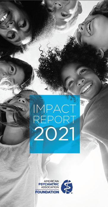 cover of the 2021 APA Foundation Impact Report